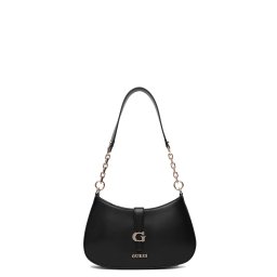 GUESS Geantă mică Carrie Zip Shoulder Bag HWVG9896180 bla black