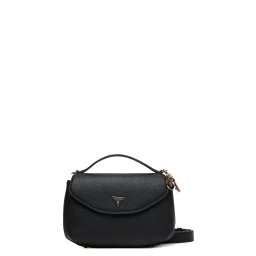 GUESS Geantă mică Evie Handle Flap HWBG9664200 bla black