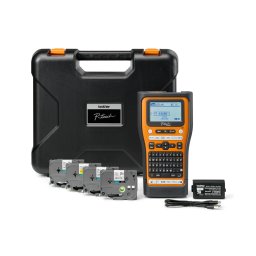 Imprimanta profesionala de etichete Brother P-Touch PT-E560BT Bluetooth pentru identificare tehnica avansata cu benzi TZe de pana la 24 mm
