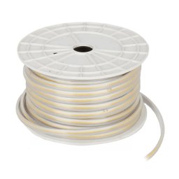 Banda LED COB flexibila 10 mm, 6000K alb rece, IP65, rola 100 m