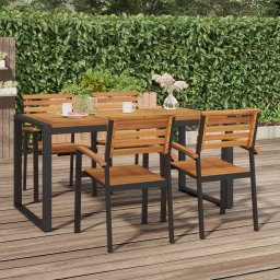 Masa gradina picioare forma de U 160x80x75 cm lemn masiv acacia GartenMobel Dekor