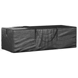 Geanta depozitare brad de Craciun negru 135x40x55cm polietilena GartenMobel Dekor
