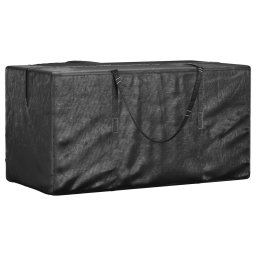 Geanta depozitare brad de Craciun negru 150x75x75cm polietilena GartenMobel Dekor