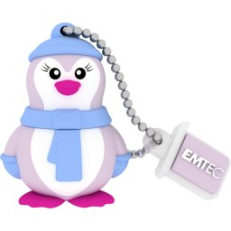 Memorie USB Emtec M336 Lady Penguin 16 GB USB 2.0, Gri