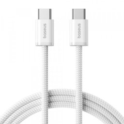 Cablu Date si Incarcare USB-C - USB-C Baseus Dynamic 4 Series, 100W, 1m, Alb P10381400211-00