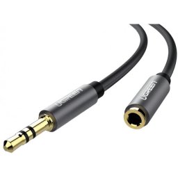 Adaptor Audio 3.5mm - 3.5mm UGREEN AV118, 1.5m, Negru