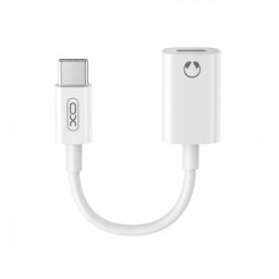 Adaptor Audio USB-C - Lightning XO Design NB-R268B, Alb
