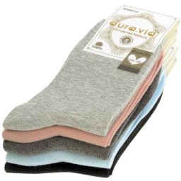 Șosete pentru damă Bumbac aura.via 5 perechi