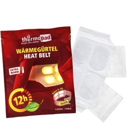 Centură lombară încălzitoare ThermoPad 12 h