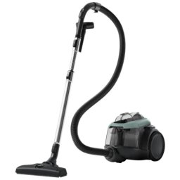 Aspirator EL61C2OG,Aspirator fara sac, Verde, 700 W, aspirare uscata, fara filtru hepa, multisuprafete,1.6 litri