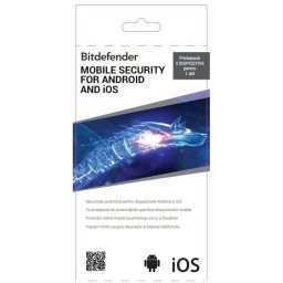 SW RET MOBILE SECURITY/1Y 3PC BITDEFENDER