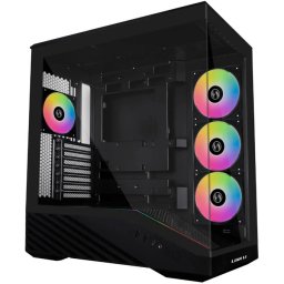 Carcasă Lian Li Vector V100 ARGB, Mid-Tower, E-ATX/ATX/Micro-ATX/Mini-ITX, Tempered Glass, Black