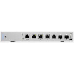Switch Gigabit Layer 3 UBIQUITI UniFi US-XG-6POE, 4 x PoE++, 2 x SFP+ - US-XG-6POE, Silver