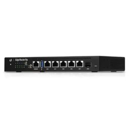 Router Gigabit EdgeRouter 6 Ubiquiti, 5 x RJ45, 1 x SFP, PoE - ER-6P, Black
