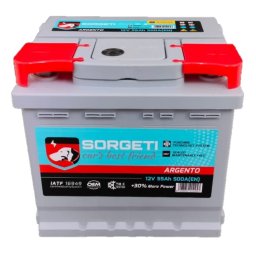 Baterie auto 55Ah Sorgeti Argento 207x175x190 500A 12V