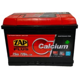 Baterie auto 75Ah Zap Plus 278x175x190 720A 12V