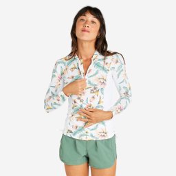 Tricou Anti-UV 500 UPF50+ Belly Alb Damă