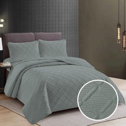 CUVERTURA PAT UNI + 2 FETE DE PERNA - WARM GRAY