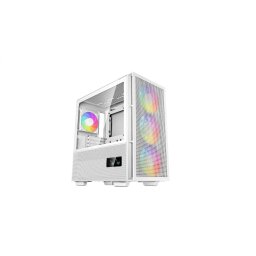 CARCASA DeepCool CH560 DIGITAL WH, Middle Tower, ATX, fara sursa, sticla securizata,4 ventilatoare incluse,iluminare RGB, alb, USB 3.2 gen 1 x 1, USB Type-C x 1,Jack 3.5mm R-CH560-WHAPE4D-G-1
