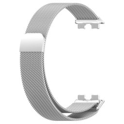 MYBANDZ milanez magnetic metal curea de ceas Huawei Band 8 argint
