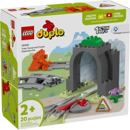 LEGO® DUPLO 10425 - Set de extindere Tunel si sine de cale ferata