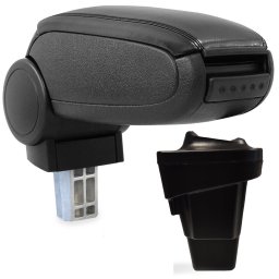 Cotieră pentru Ford Focus 3 Non-Facelift (04.2011-2015) negru piele ecologica