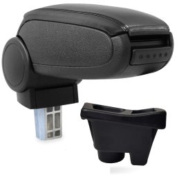 Cotieră pentru Renault Megane 4 (11.2015-) negru piele ecologica