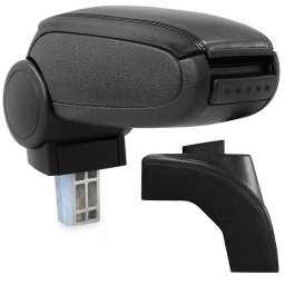 Cotieră pentru VW Golf 5 (10.2003-11.2013) negru piele ecologica