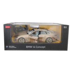Masina cu telecomanda rastar 1/14 bmw i4 concept auriu 98300