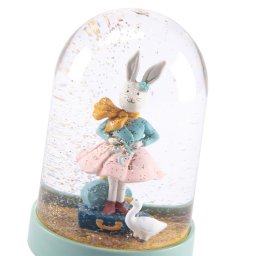 Glob de zapada cu figurina victorina, moulin roty