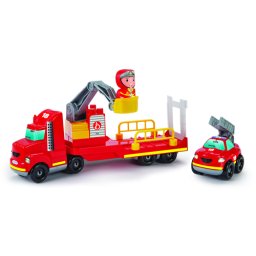 Joc de construit pompieri, abrick fire truck, ec 3290