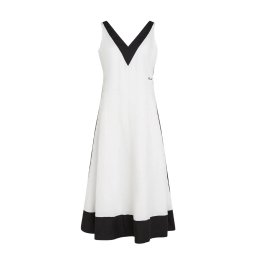 KARL LAGERFELD Rochie Bw Linen Blend B2W13026 461 pristine