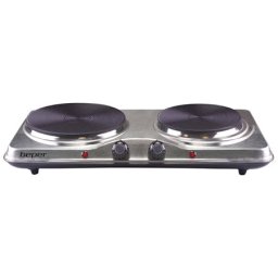 Plită Electrică Beper BP90825 | 2500W, 3.52kg, Inox