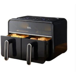 Air Fryer Morphy Richards MUC-ADT4B | 1500W, 7.2L, Dual, Negru