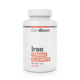 GymBeam Gluconat de fier 90 caps.