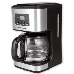 Cafetiera Heinner HCM-D915, 900 W, cana 1.5 litri, display LCD, negru - inox
