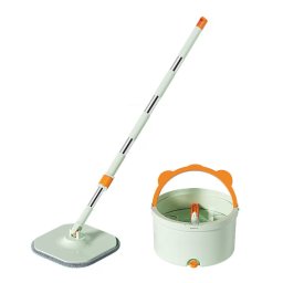 Set Mop Rotativ cu galeata centrifuga VERDE