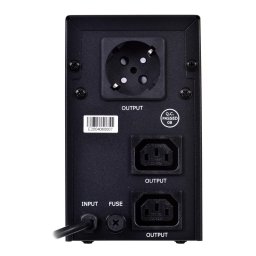 UPS Energenie 034, 900W/1500VA, 230V, LCD, Negru