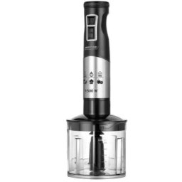 MBL-34M, 1500 W, 9 viteze, inox negru, capacitate 0.7 l, set cu accesorii