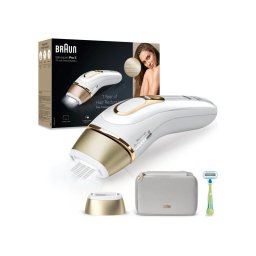 Epilator PL5052 Silk-expert Pro 5 400.000 impulsuri, 10 niveluri de intensitate Alb/Auriu
