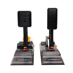 Set Pedale Asetek SimSports Forte S Series Acceleratie și Frână Senzor Load Cell Conectivitate USB Compatibil PC