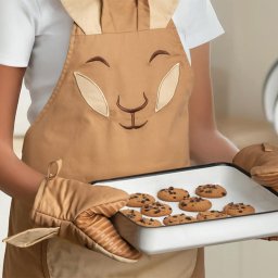 Set Șorț și Mănușă de Bucătărie - Cangur