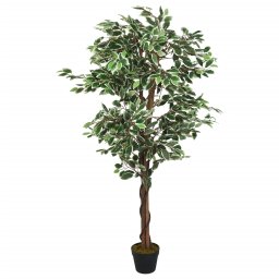 Gossi arbore ficus artificial 378 de frunze 80 cm verde