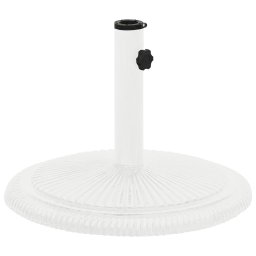 Gossi baza de umbrela, alb, 45x45x30, fonta