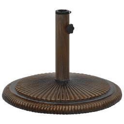 Gossi baza de umbrela, bronz, 45x45x30, fonta