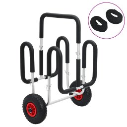 Gossi carucior de sup pentru 2 placi de surf, 90 kg, aluminiu