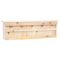 Gossi casuta de vrabii cu 5 incaperi, 68 x 15 x 21 cm, lemn de brad