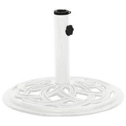 Gossi suport de umbrela, alb, 44x44x31, fonta