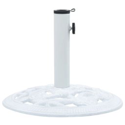 Gossi suport de umbrela, alb, 9 kg, fonta, 40 cm