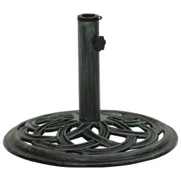 Gossi suport de umbrela, verde, 44x44x31, fonta